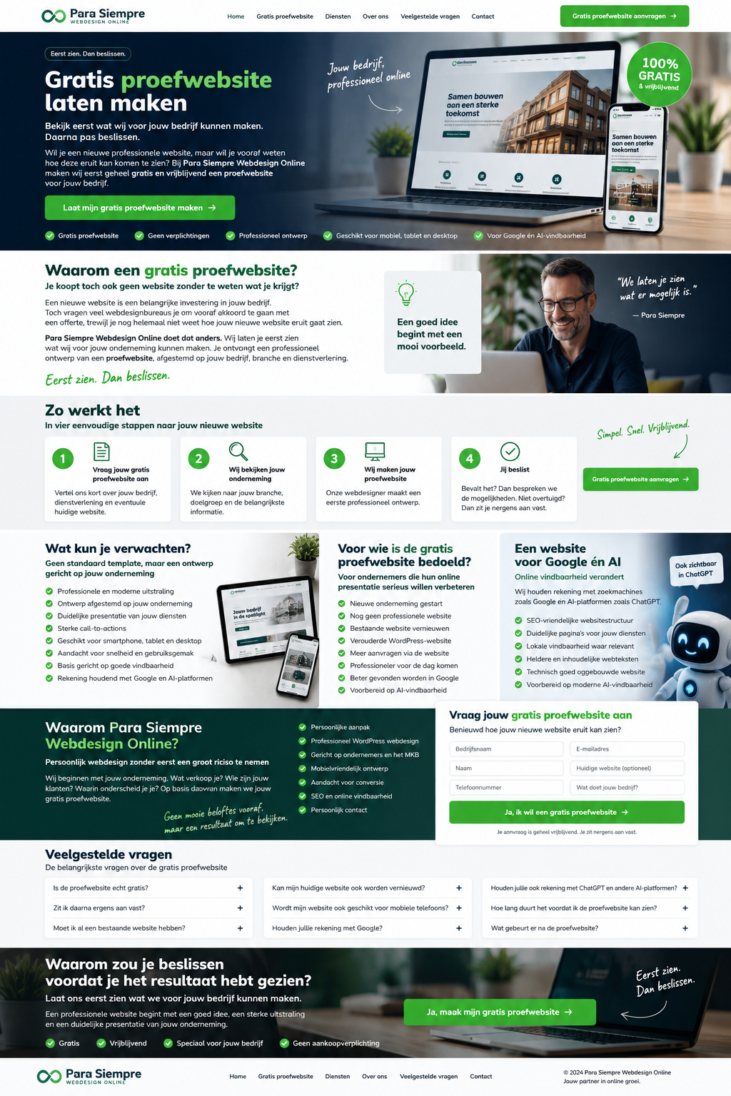 Webshop offerte vergelijken