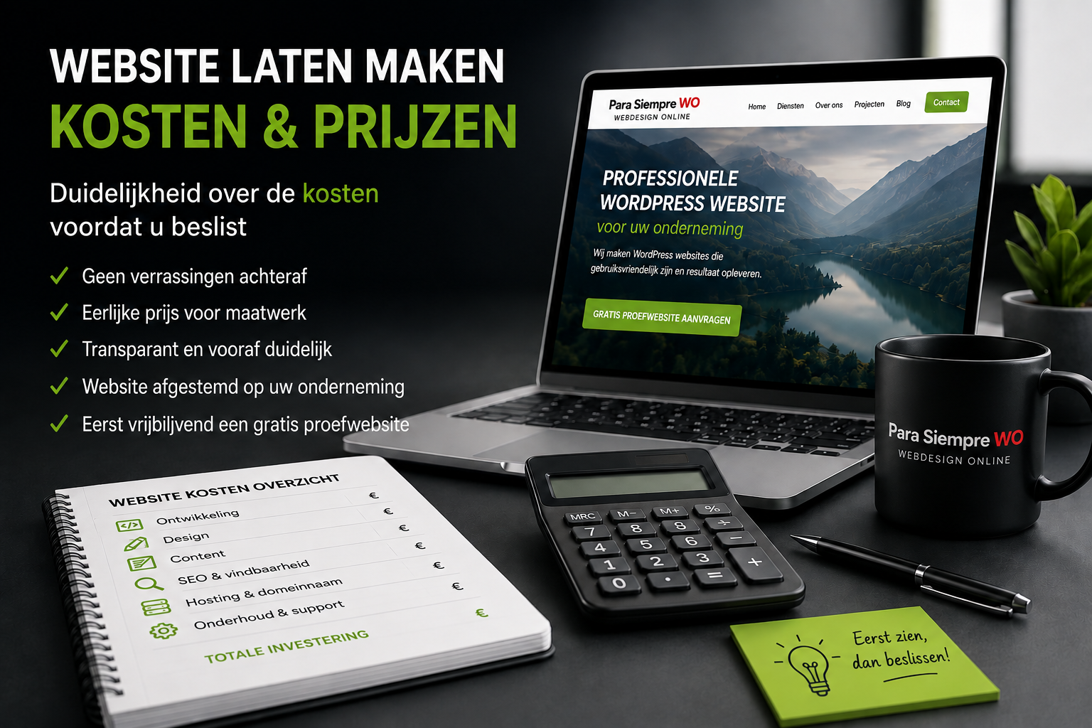 Kosten en prijzen van een website laten maken in IJsselstein